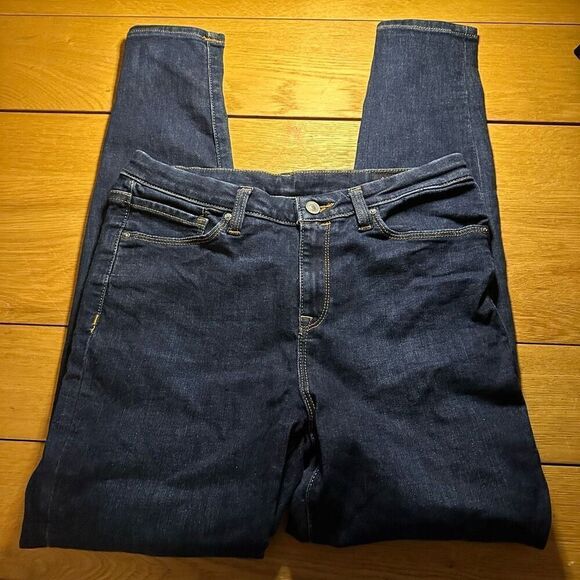 AllSaints Jean grace 30 dark wash medium rise - Picture 2 of 8